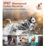 Petainer C91 Köpek eğitim tasması şoku kitlenebilen ip67 su geçirmez tasma